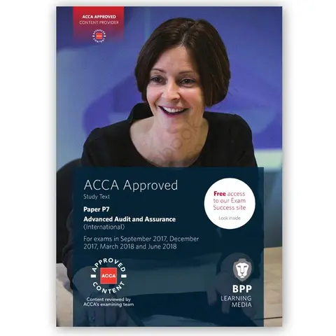 Cover of ACCA Audit and Assurance