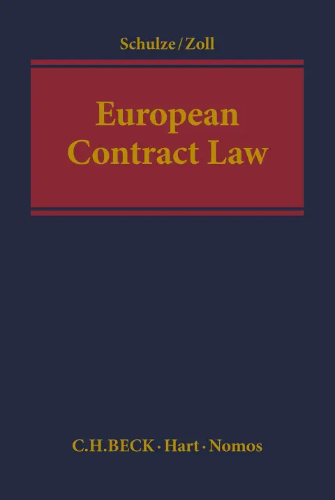 Cover of European Contract Law