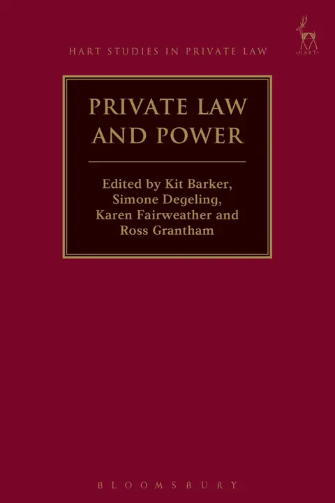 Cover of Private Law and Power