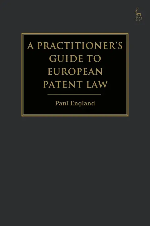 Cover of A Practitioner's Guide to European Patent Law