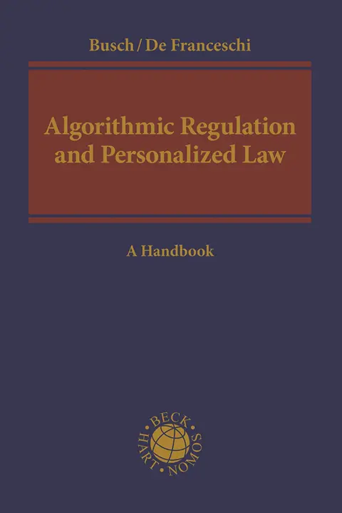 Cover of Algorithmic Regulation and Personalized Law