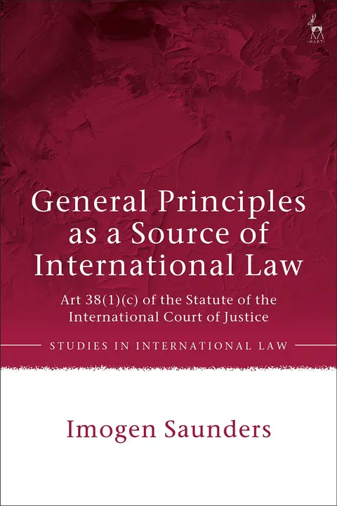 Cover of General Principles as a Source of International Law