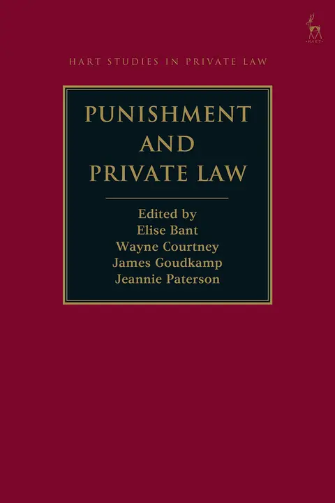 Cover of Punishment and Private Law