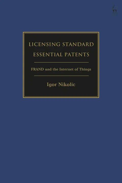 Cover of Licensing Standard Essential Patents