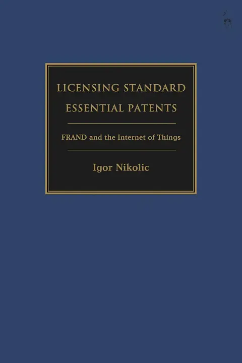 Cover of Licensing Standard Essential Patents