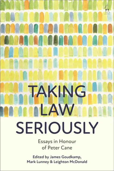Cover of Taking Law Seriously