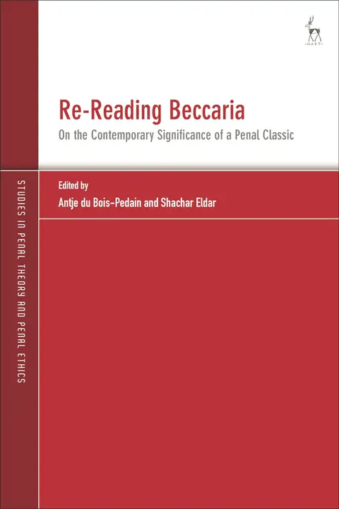 Cover of Re-reading Beccaria