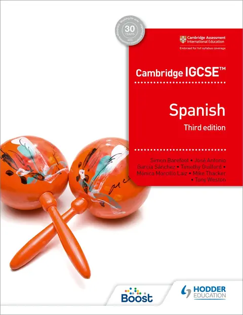 Cover of Cambridge IGCSE™ Spanish Student Book, 3/e