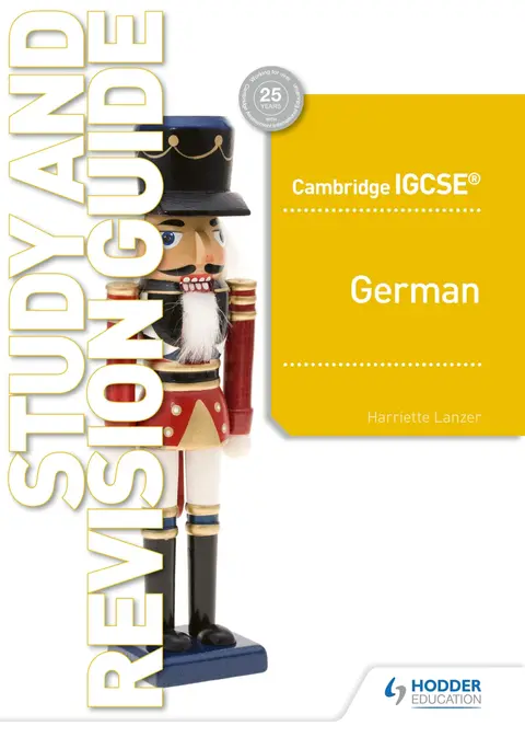 Cover of Cambridge IGCSE™ German Study and Revision Guide