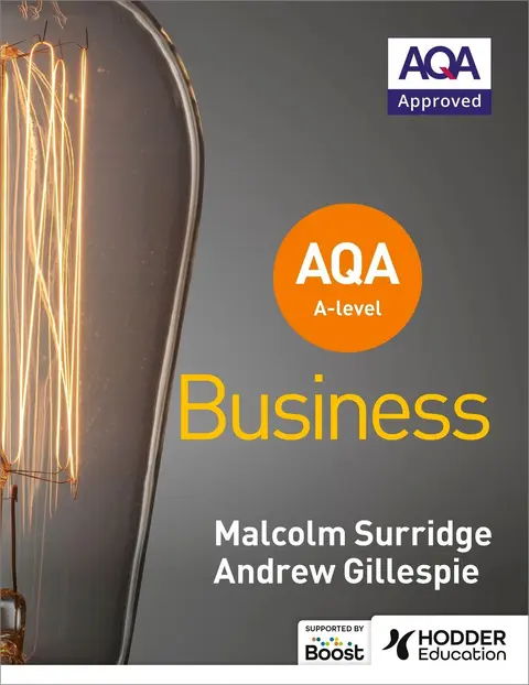 Cover of AQA A-level Business