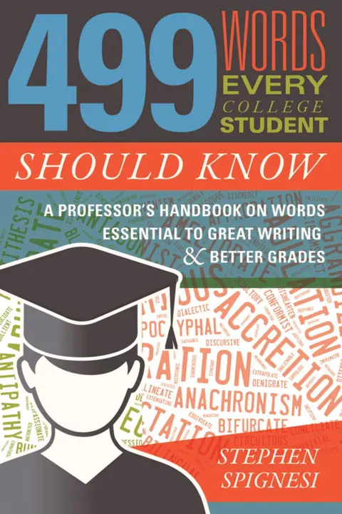 Cover of 499 Words Every College Student Should Know