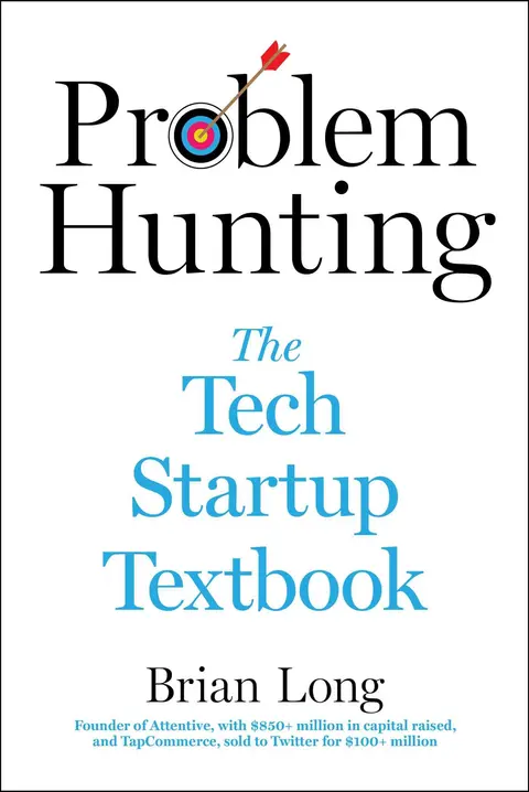 Cover of Problem Hunting Tech Startup Textb