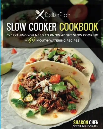 Cover of DelishPlan Slow Cooker Cookbook