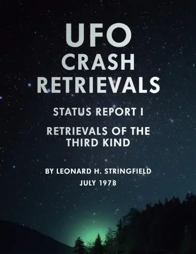 Cover of UFO Crash Retrievals - Status Report I