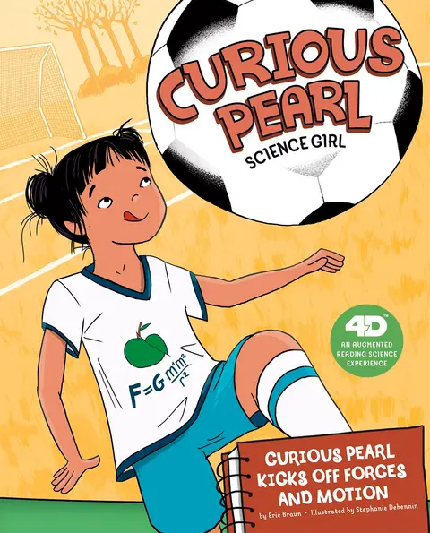 Cover of Curious Pearl Kicks Off Forces and Motion