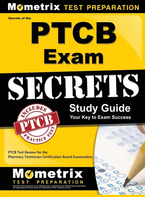 Cover of Secrets of the Ptcb Exam Study Guide