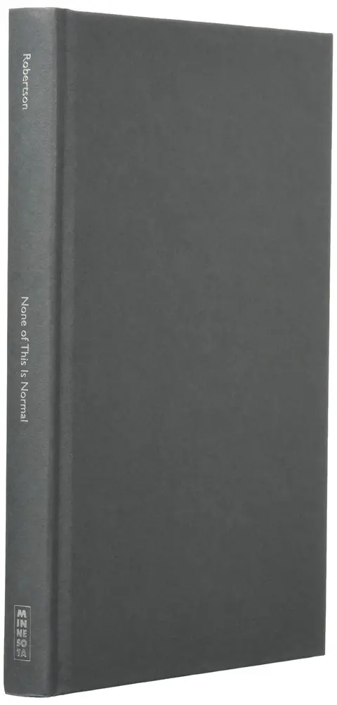 Cover of None of This Is Normal