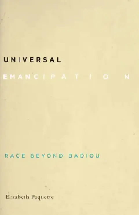 Cover of Universal Emancipation