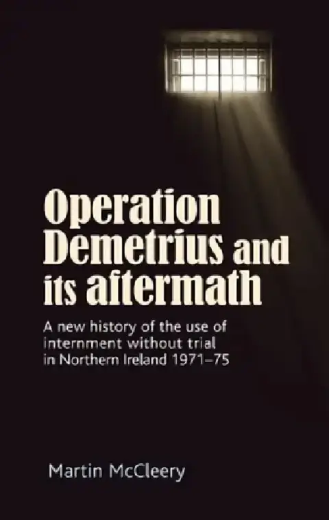 Cover of Operation Demetrius and Its Aftermath