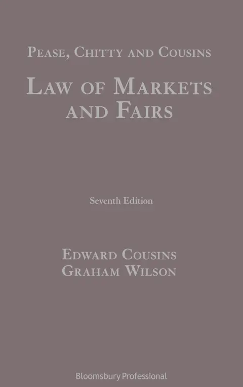 Cover of Pease, Chitty and Cousins