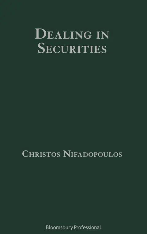 Cover of Dealing in Securities