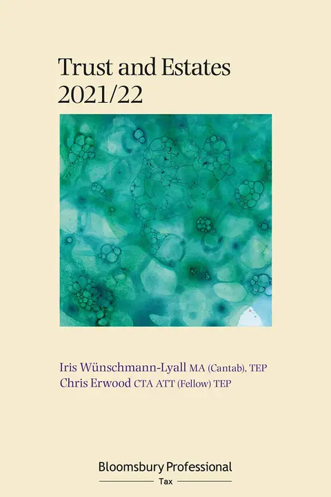 Cover of Trusts and Estates 2021/22