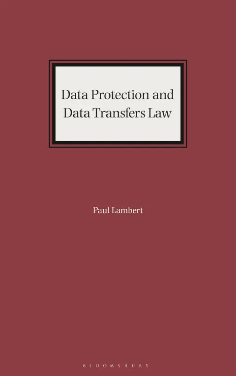 Cover of Data Protection and Data Transfers Law