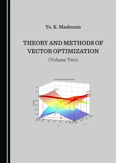 Cover of Theory and Methods of Vector Optimization