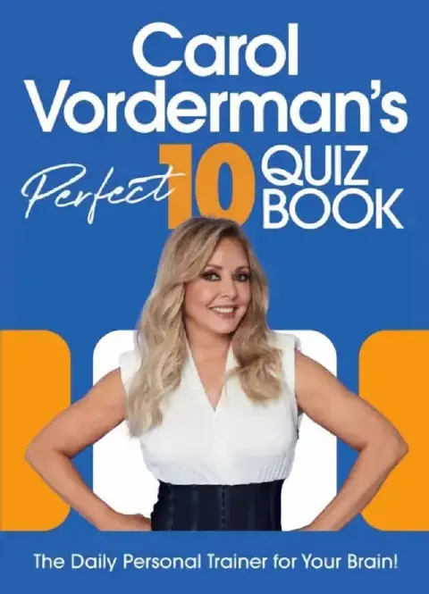 Cover of Carol Vorderman’s Perfect 10 Quiz Book