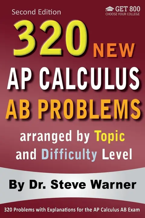 Cover of 320 Ap Calculus Ab Problems Arranged by Topic and Difficulty Level