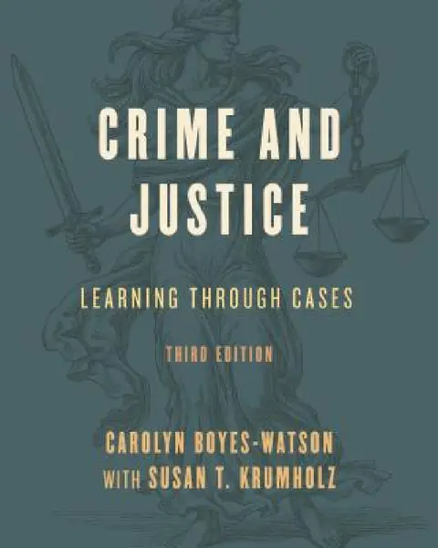 Cover of Crime and Justice
