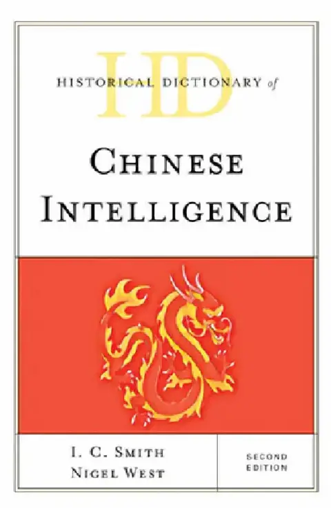 Cover of Historical Dictionary of Chinese Intelligence