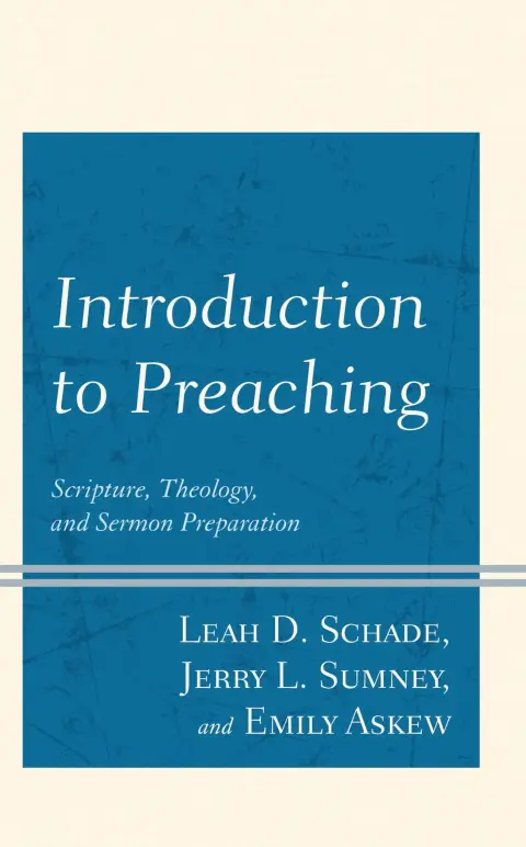 Cover of Introduction to Preaching