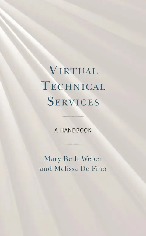 Cover of Virtual Technical Services