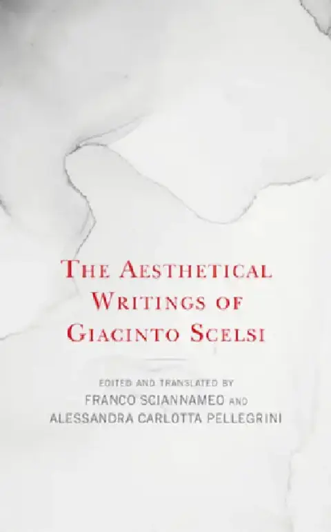 Cover of Aesthetical Writings of Giacinto Scelsi