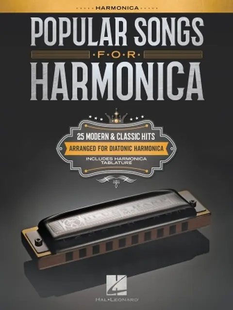 Cover of Popular Songs for Harmonica