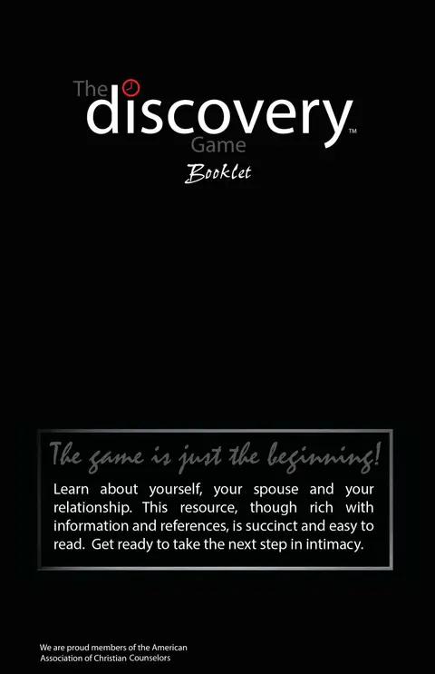 Cover of The Discovery Game Booklet