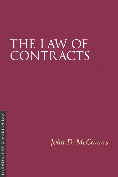 Cover of The Law of Contracts, 3/E