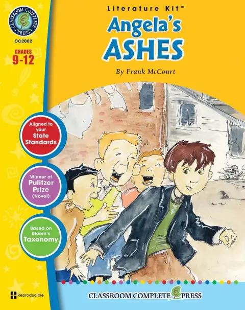 Cover of Angela's Ashes - Novel Study Guide Gr. 9-12 - Classroom Complete Press
