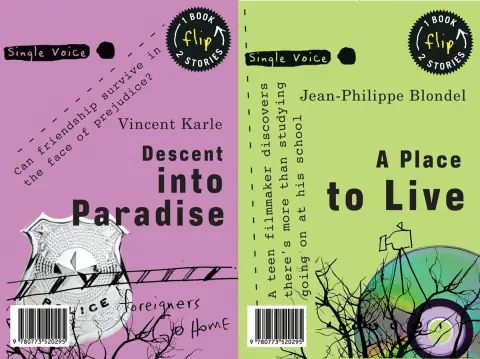 Cover of Descent into Paradise and A Place to Live