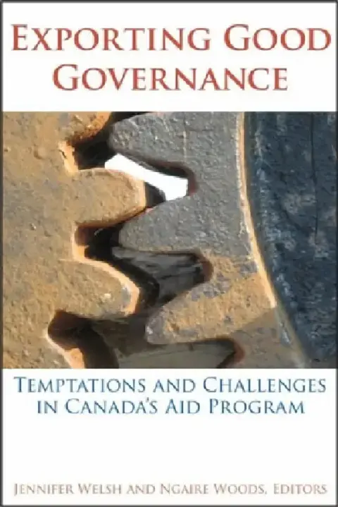 Cover of Exporting Good Governance
