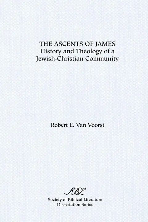 Cover of The Ascents of James