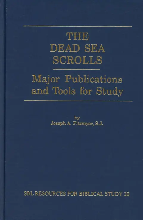 Cover of The Dead Sea Scrolls