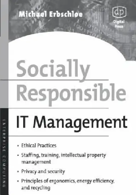Cover of Socially Responsible It Management