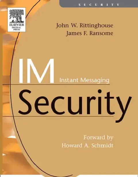 Cover of Im Instant Messaging Security