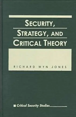 Cover of Security, Strategy, and Critical Theory