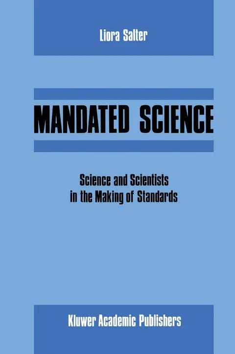 Cover of Mandated Science
