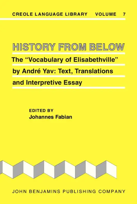 Cover of History from Below