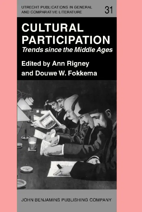 Cover of Cultural Participation