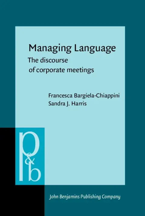 Cover of Managing Language